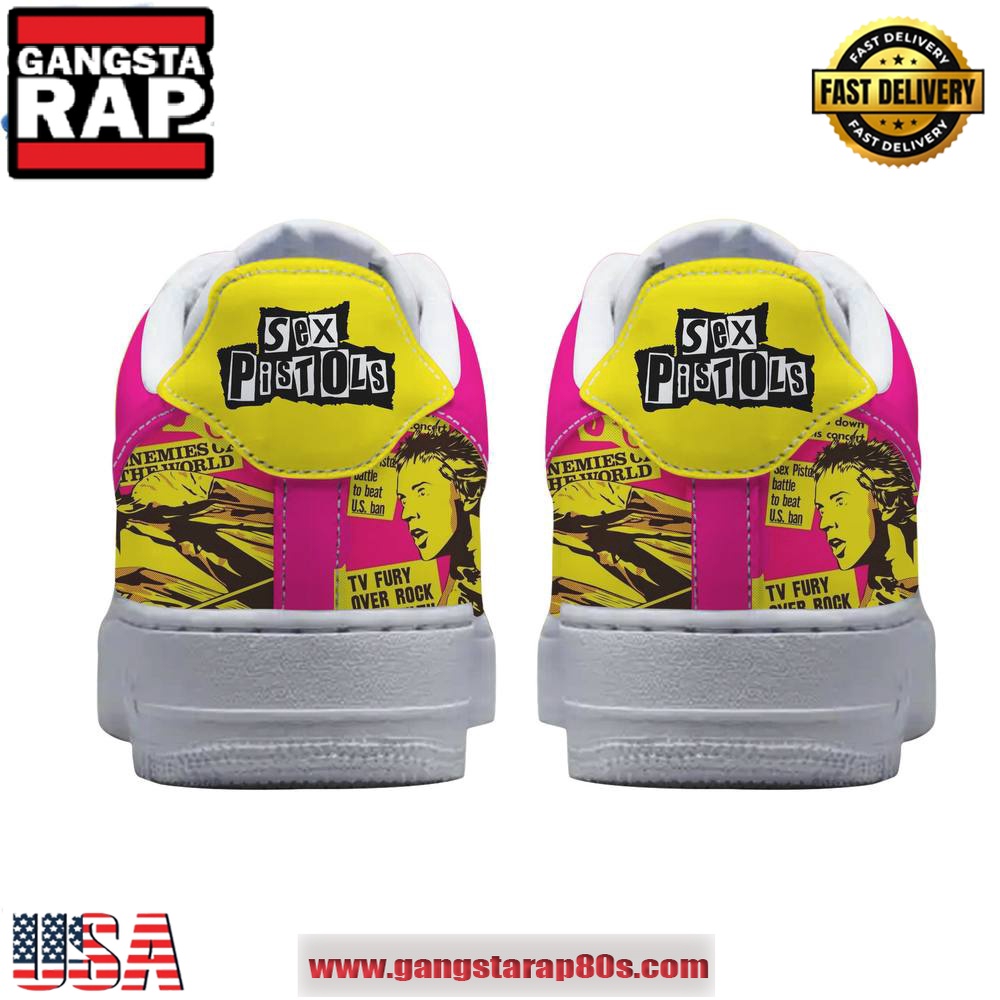 Sex Pistols Battle To Beat Air Force 1 Running Sneakers Shoes Sex Pistols Battle To Beat Air Force 1 Running Sneakers Shoes