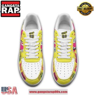 Sex Pistols We Are Into Chaos Limited Edition Air Force 1 Running Sneakers Shoes
