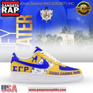Sigma Gamma Rho Limited Edition Air Force 1 Running Sneakers Shoes