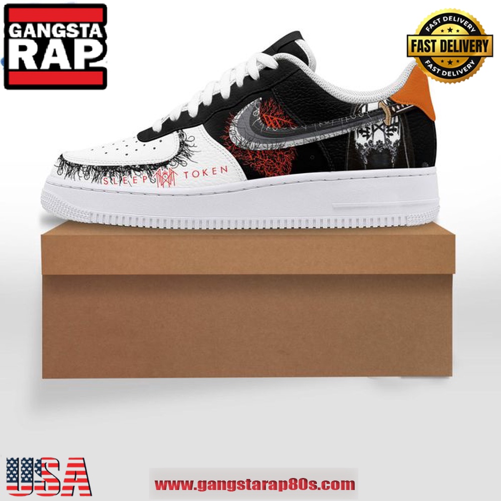 Sleep Token Limited Edition 2024 Air Force 1 Running Sneakers Shoes Sleep Token Limited Edition 2024 Air Force 1 Running Sneakers Shoes