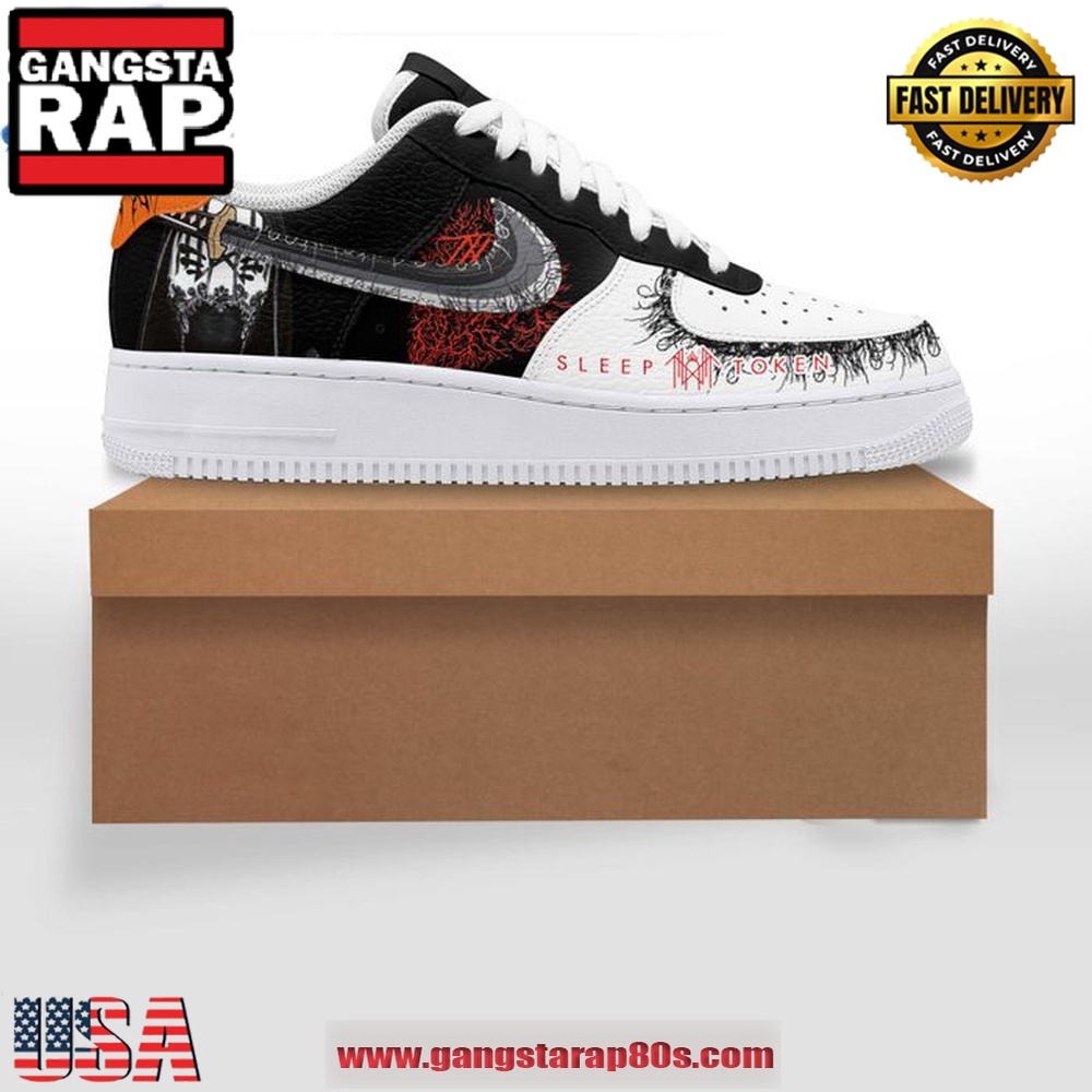 Sleep Token Limited Edition 2024 Air Force 1 Running Sneakers Shoes Sleep Token Limited Edition 2024 Air Force 1 Running Sneakers Shoes