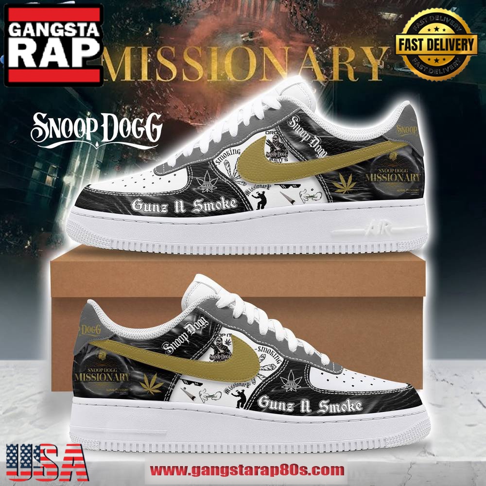Snoop Dogg Missionary Air Force 1 Running Sneakers Shoes Snoop Dogg Missionary Air Force 1 Running Sneakers Shoes