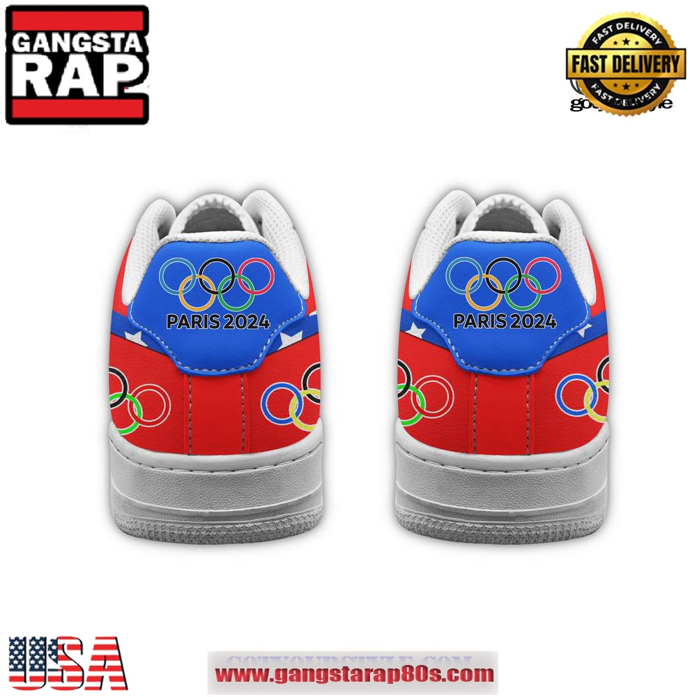 Snoop Dogg USA Smoke Olympic Games Limited Air Force 1 Running Sneakers Shoes Snoop Dogg USA Smoke Olympic Games Limited Air Force 1 Running Sneakers Shoes