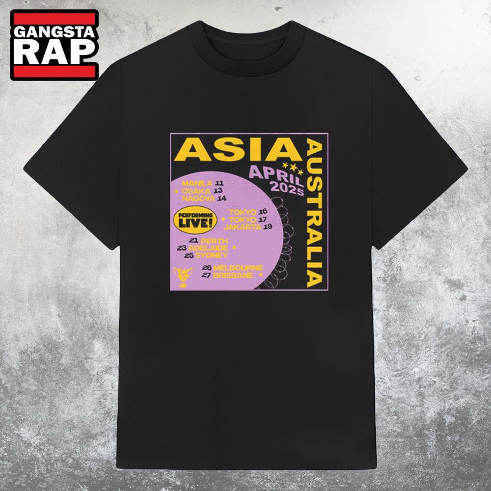 State Champs Aus Asia Tour 2025 T Shirt State Champs Aus Asia Tour 2025 T Shirt