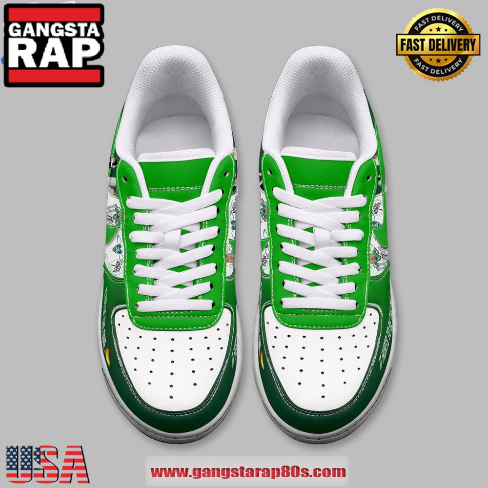 Super Bowl LIX MVP Jalen Hurts Limited Edition Air Force 1 Running Sneakers Shoes Super Bowl LIX MVP Jalen Hurts Limited Edition Air Force 1 Running Sneakers Shoes