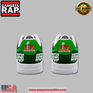 Super Bowl LIX MVP Jalen Hurts Limited Edition Air Force 1 Running Sneakers Shoes