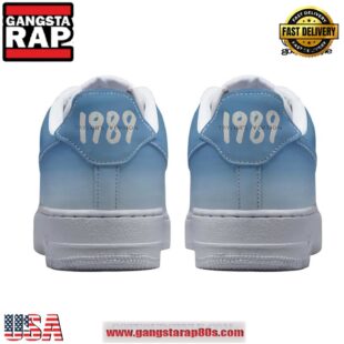 Taylor Swift 1989 Swifties Air Force 1 Running Sneakers Shoes