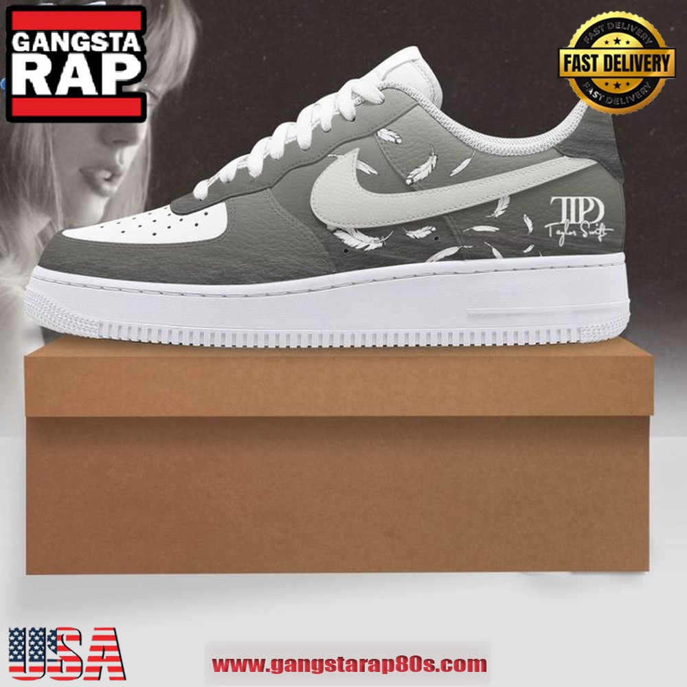 Taylor Swift TTPD Limited Edition Air Force 1 Running Sneakers Shoes Taylor Swift TTPD Limited Edition Air Force 1 Running Sneakers Shoes