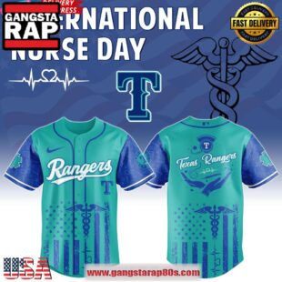 Texas Rangers MLB x International Nurse 2025 Baseball Jersey