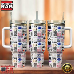 The 1975 Music Custom Stanley Quencher 40oz Stainless Steel Tumbler For Fans