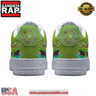 The Muppets Rainbow Connection Air Force 1 Running Sneakers Shoes