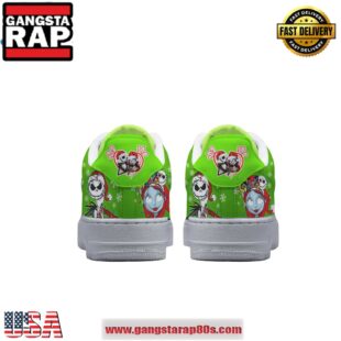 The Nightmare Before Christmas Merry Christmas 2024 Air Force 1 Running Sneakers Shoes