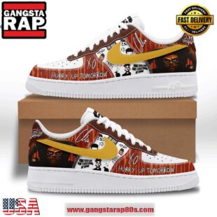 The Weeknd Hurry Up Tomorrow Air Force 1 Running Sneakers Shoes