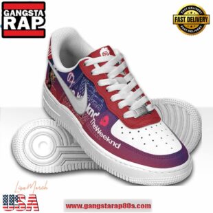 The Weeknd XO Limited Edition Air Force 1 Running Sneakers Shoes