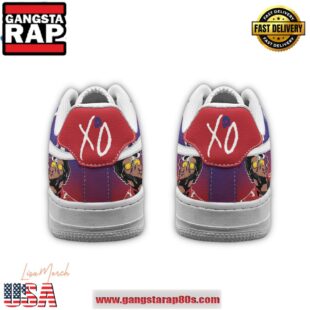 The Weeknd XO Limited Edition Air Force 1 Running Sneakers Shoes
