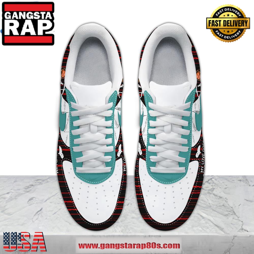 The Weeknd XO Special New Edition Air Force 1 Running Sneakers Shoes The Weeknd XO Special New Edition Air Force 1 Running Sneakers Shoes