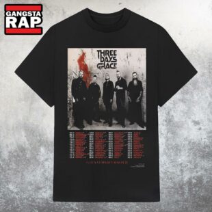 Three Days Grace ALIENATION Out August 22 Tour T Shirt
