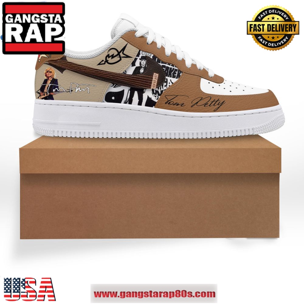 Tom Petty Heartbreakers Beach Party Limited Air Force 1 Running Sneakers Shoes Tom Petty Heartbreakers Beach Party Limited Air Force 1 Running Sneakers Shoes