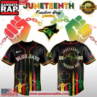 Toronto Blue Jays Juneteenth Day 2025 Special Baseball Jersey