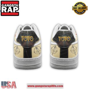 ToTo Band Dogz of Oz World Tour Air Force 1 Running Sneakers Shoes