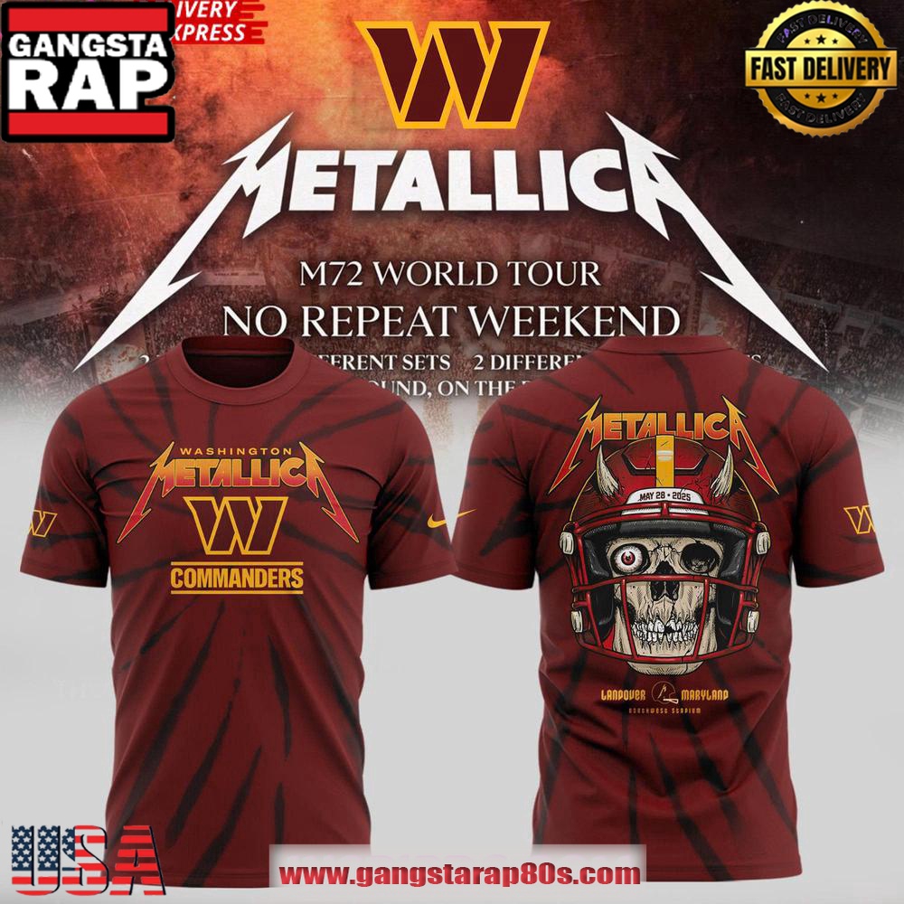 Washington Commanders M72 World Tour Special Edition Unisex T-Shirt Washington Commanders M72 World Tour Special Edition Unisex T-Shirt
