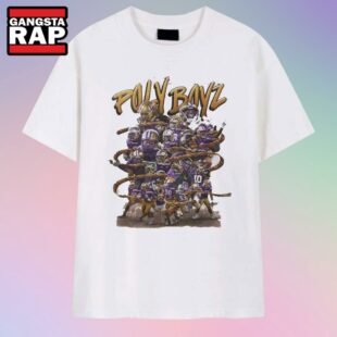 Washington Huskies Poly Boyz Say Who Project Cream T Shirt