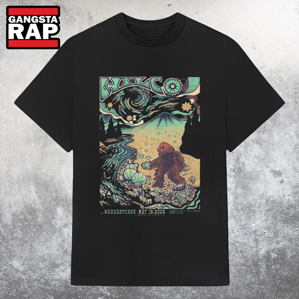 Wilco At Asheville Yards Ampitheatre In Asheville, NC On May 16 2025 Tour T Shirt Wilco At Asheville Yards Ampitheatre In Asheville, NC On May 16 2025 Tour T Shirt