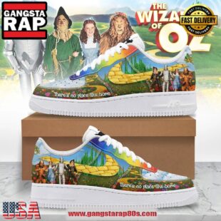 Wizard Of Oz There's No Place Like Home Air Force 1 Running Sneakers Shoes