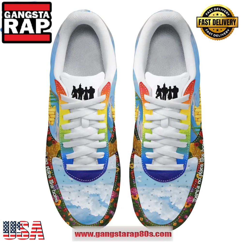 Wizard Of Oz There's No Place Like Home Air Force 1 Running Sneakers Shoes Wizard Of Oz There's No Place Like Home Air Force 1 Running Sneakers Shoes