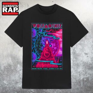 Wolfmother Enmore Theatre Newtown, Australia May 31 2025 Tour T Shirt