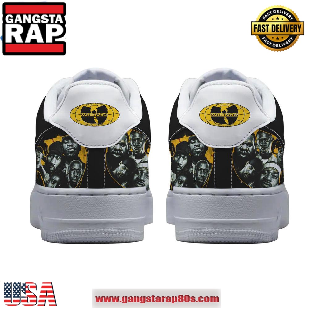 Wu-Tang Clan Farewell Tour 2025 Limited Edition Air Force 1 Running Sneakers Shoes Wu-Tang Clan Farewell Tour 2025 Limited Edition Air Force 1 Running Sneakers Shoes