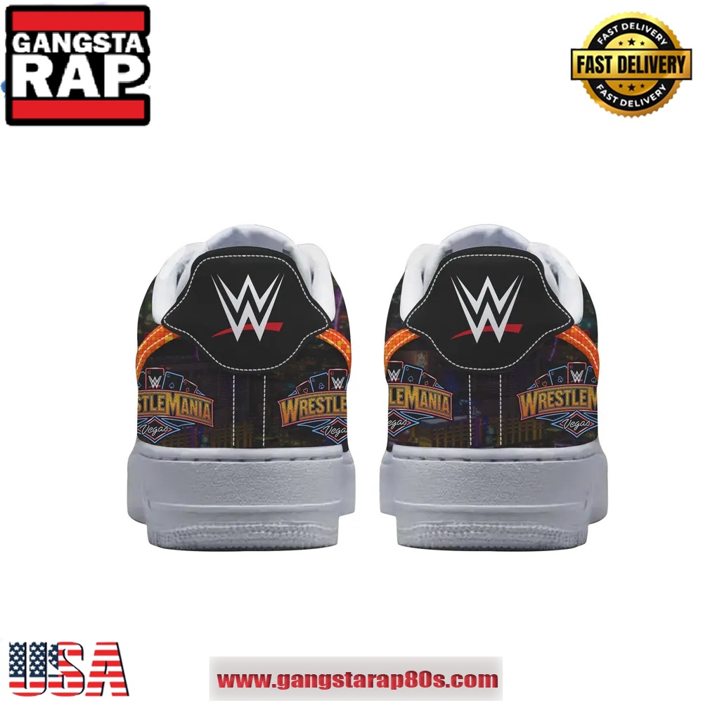 WWE WRESTLEMANIA 41 Limited Edition Air Force 1 Running Sneakers Shoes WWE WRESTLEMANIA 41 Limited Edition Air Force 1 Running Sneakers Shoes