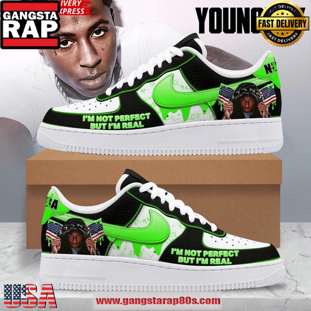 YoungBoy Jordan Limited Edition Air Force 1 Running Sneakers Shoes YoungBoy Jordan Limited Edition Air Force 1 Running Sneakers Shoes