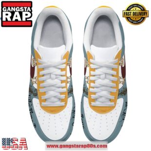 Zach Bryan The Quittin Time Tour Cowboy Limited Edition Air Force 1 Running Sneakers Shoes