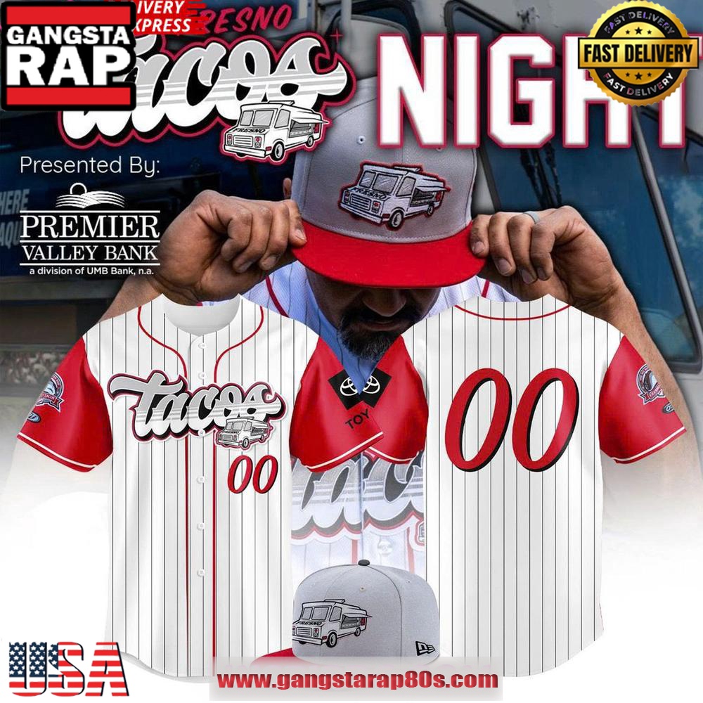 2025 Fresno Tacos Night Special Edition Custom Baseball Jersey Shirt 2025 Fresno Tacos Night Special Edition Custom Baseball Jersey Shirt