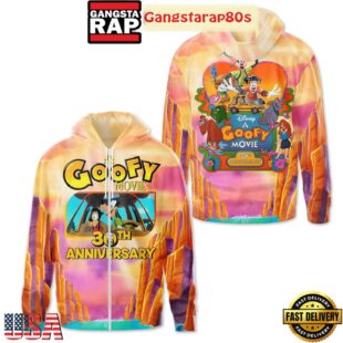 A Goofy Movie 30th Anniversary All Over Print T-Shirt Hoodie