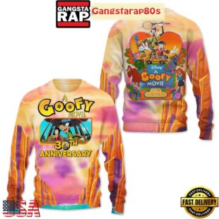 A Goofy Movie 30th Anniversary All Over Print T-Shirt Hoodie