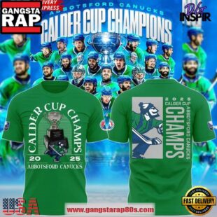 Abbotsford Canucks Calder Cup Victory Green Edition Unisex T Shirt