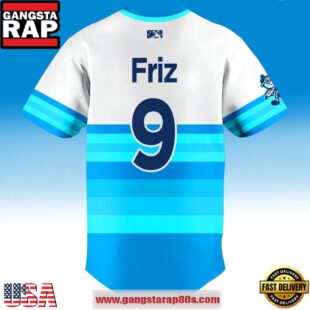 Asheville Tourists 2024 Game Worn Limited Edition Alternate Baseball Jersey Shirt