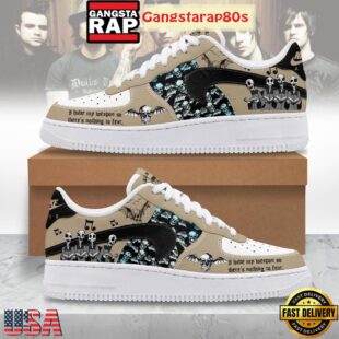 Avenged Sevenfold I Have My Weapon So There's Nothing To Fear Special Edition Air Force 1 Shoes Running Sneakers