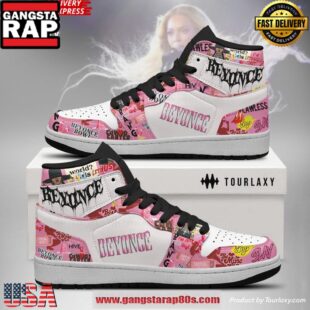 Beyoncé Bowl Limited Edition Pink Air Jordan 1 Sneakers Shoes