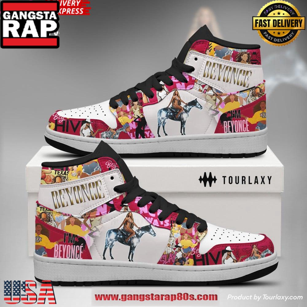 Beyoncé Cowboy Carter Limited Edition Air Jordan 1 Sneakers Shoes Beyoncé Cowboy Carter Limited Edition Air Jordan 1 Sneakers Shoes