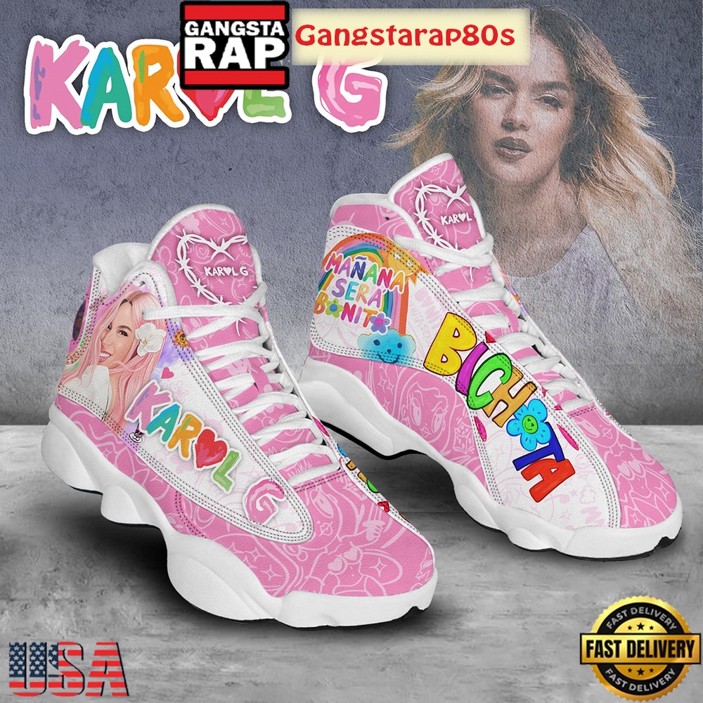Bichota Karol G Manana Sera Bonito Fan Air Jordan 13 Shoes Running Sneakers Bichota Karol G Manana Sera Bonito Fan Air Jordan 13 Shoes Running Sneakers