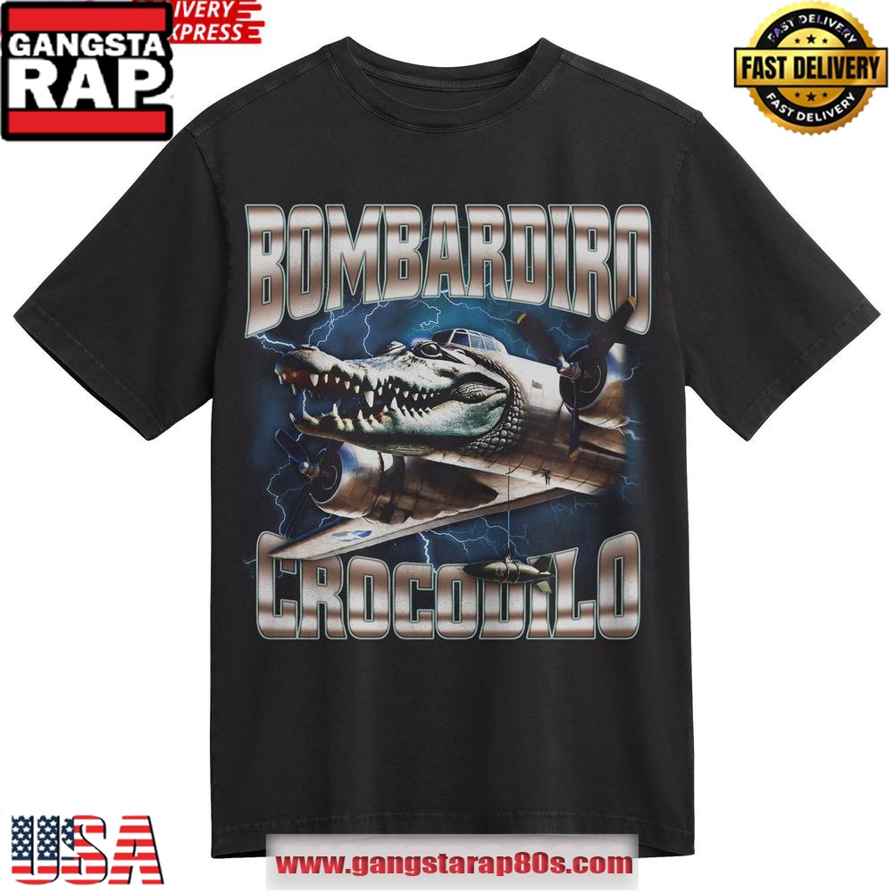 Bombardiro Crocodilo Brainrot Special Unisex T-Shirt Bombardiro Crocodilo Brainrot Special Unisex T-Shirt