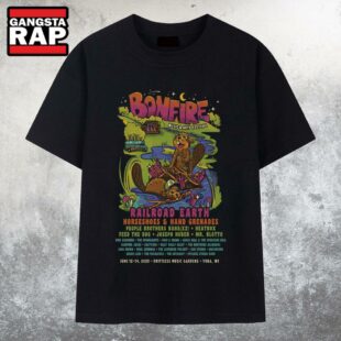 Bonfire Music And Arts Festival Jun 12-14 2025 Driftless Music Gardens in Yuba WI T Shirt