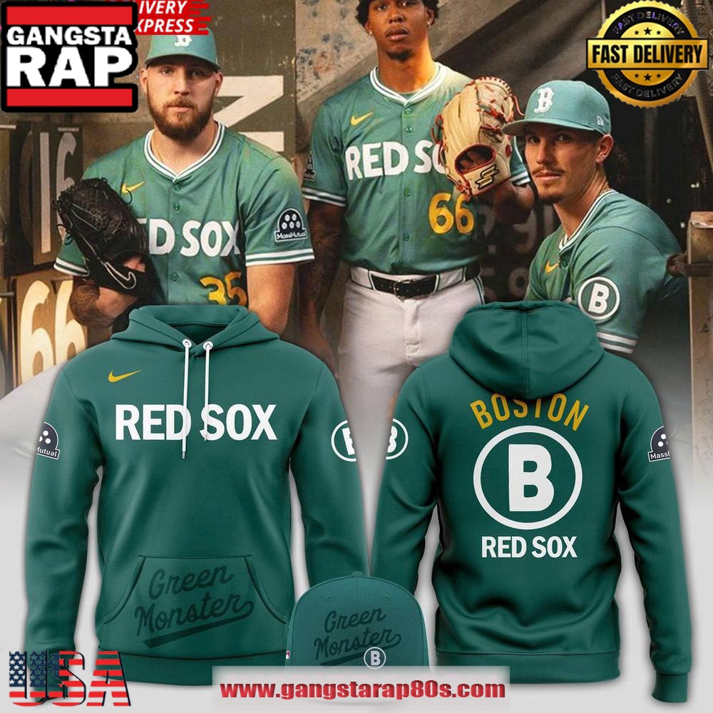 Boston Red Sox Green Monster 2025 Special All Over Print Hoodie Boston Red Sox Green Monster 2025 Special All Over Print Hoodie