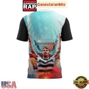 Carlos Alcaraz 2025 Roland Garros Champions All Over Print T-Shirt Hoodie