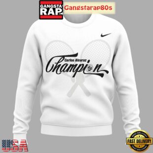 Carlos Alcaraz Roland Garros 2025 Champions Back To Back All Over Print T-Shirt Hoodie