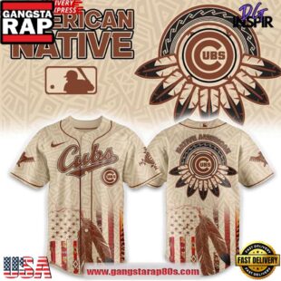 Chicago Cubs Native American Heritage Honor 2025 Edition Baseball Jersey Shirt