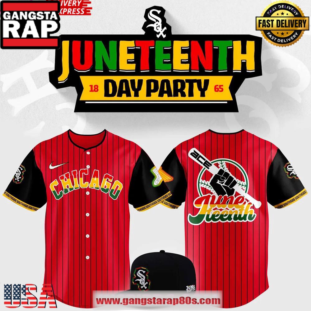 Chicago White Sox x Juneteenth Heritage 2025 Baseball Jersey Shirt Chicago White Sox x Juneteenth Heritage 2025 Baseball Jersey Shirt